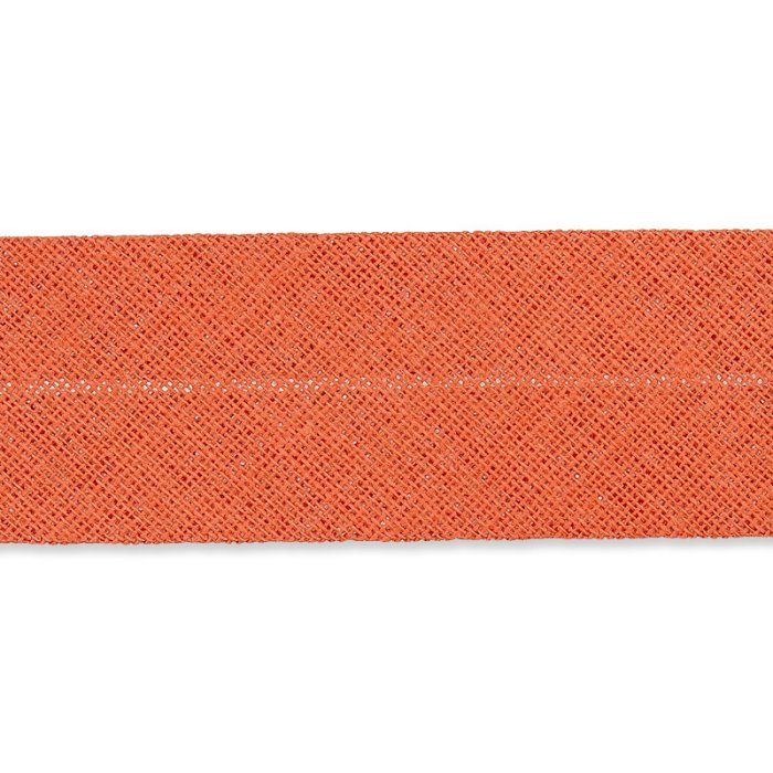 Baumwoll Schrägband 40/20 mm - terrakotta