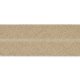 Baumwoll Schrägband 40/20 mm - stein