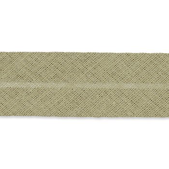 Baumwoll Schrägband 40/20 mm - khaki