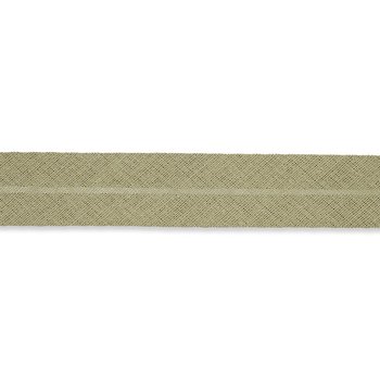 Baumwoll Schrägband 40/20 mm - khaki