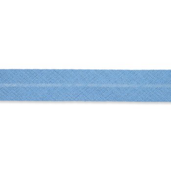Baumwoll Schrägband 40/20 mm - jeansblau