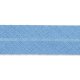 Baumwoll Schrägband 40/20 mm - jeansblau