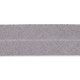 Baumwoll Schrägband 40/20 mm - grau