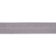 Baumwoll Schrägband 40/20 mm - grau