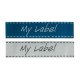 2 Lables "My Label", 6 x 1,4 cm
