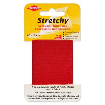 Stretchy-Bügel-Flicken, rot