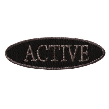 Patch "Active", 6,8 x 2,3 cm