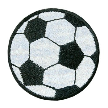 Reflexapplikation Fußball, Ø 4,8 cm