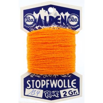Alpen-Stopfwolle - orange