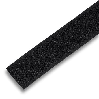 Hakenband selbstklebend 30 mm, schwarz