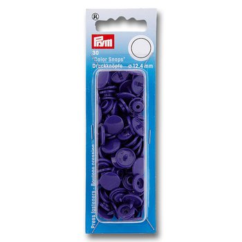 Nähfrei-Druckknopf Color Snaps rund 12,4 mm violett