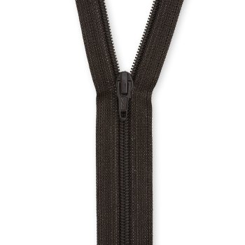 Rock- und Hosenreißverschluss 22 cm, schwarzbraun