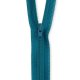 Kleider- und Kissenreißverschluss 30 cm, türkisblau