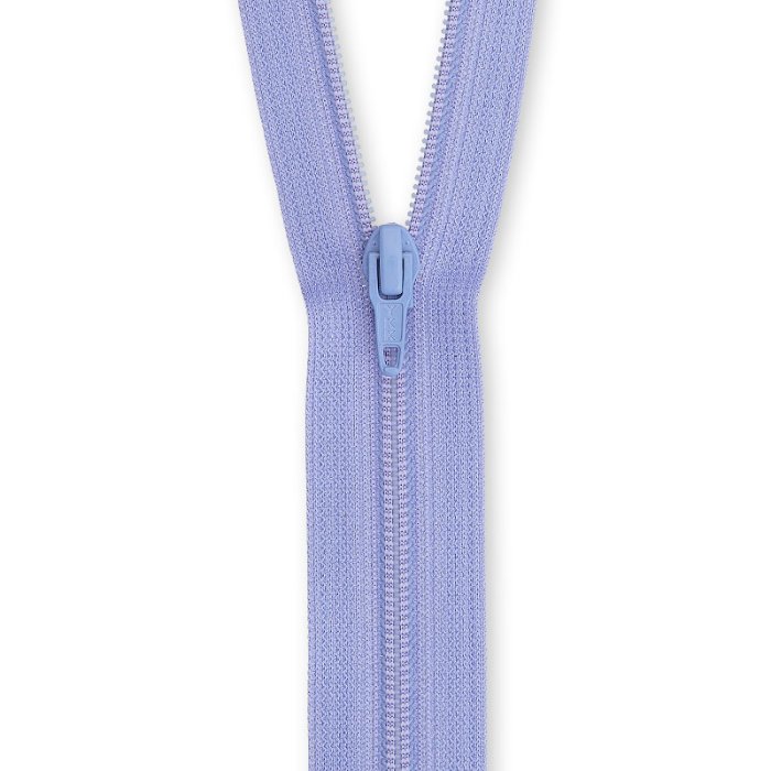 Kleider-und Kissenreißverschluss 45 cm, blauviolett