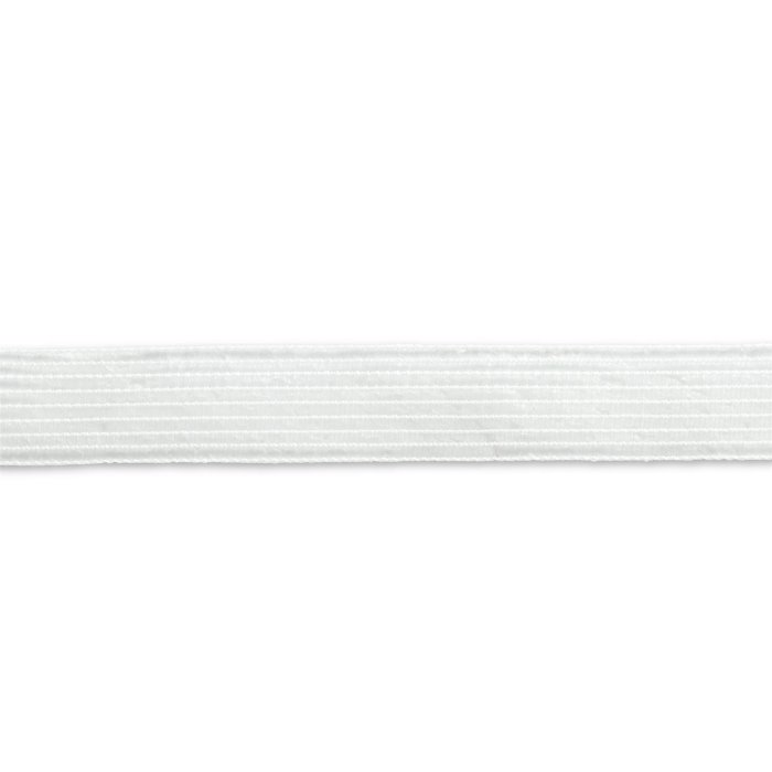 Kräusel-Elastic 25 mm weiß