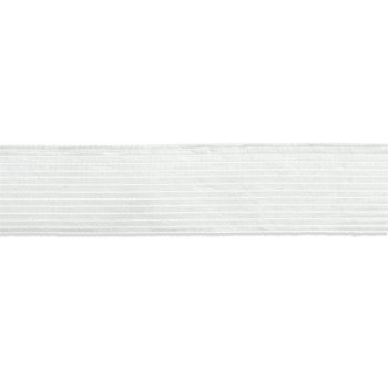 Kräusel-Elastic 40 mm weiß