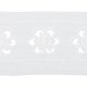 Baumwoll-Batistspitze weiß 35 mm