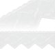 Baumwoll-Batistspitze weiß 53 mm