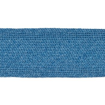 Wolltresse 31 mm, jeansblau