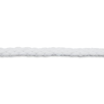 Baumwollkordel 10 mm, weiß