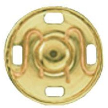 Annäh-Druckknöpfe 17 mm goldfarbig