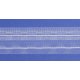 variables Faltenband 50 mm breit, transparent