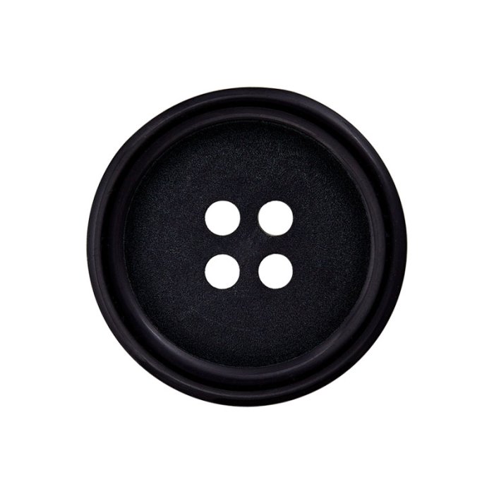 Sakkoknopf schwarz, 15 bis 25 mm